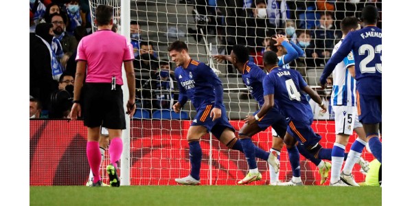 Luka Jović scoret Real Madrids første mål for sesongen